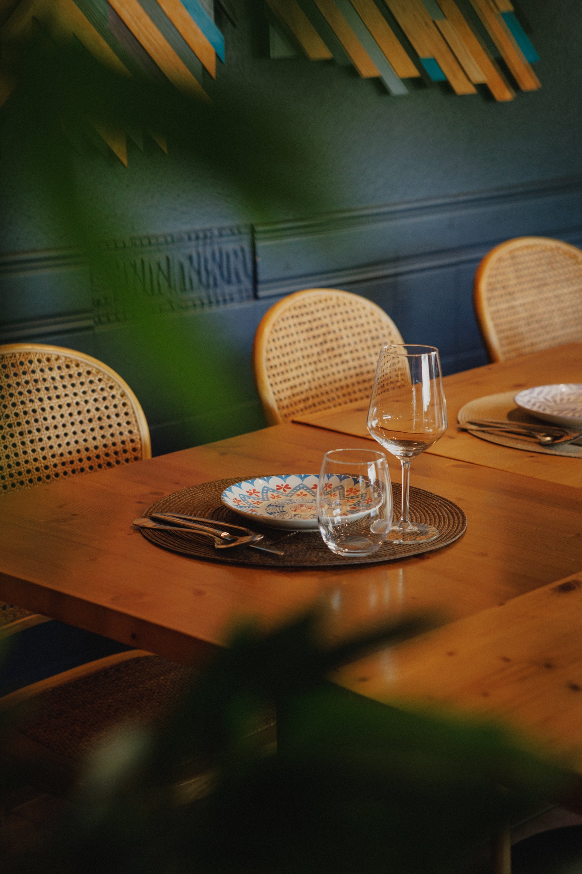 Decoración del Restaurante La Casona, Gajano
