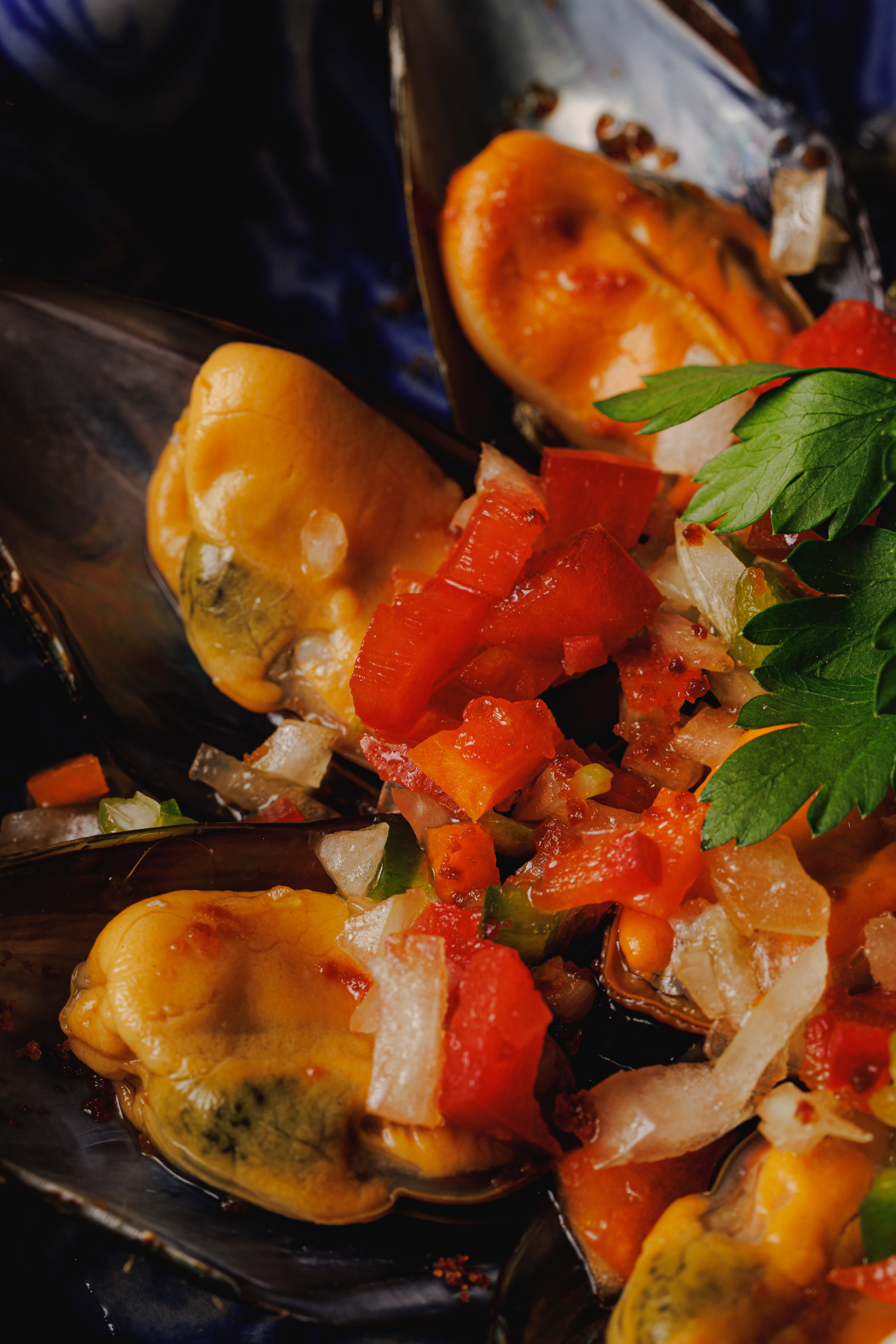 Mejillones a la vinagreta